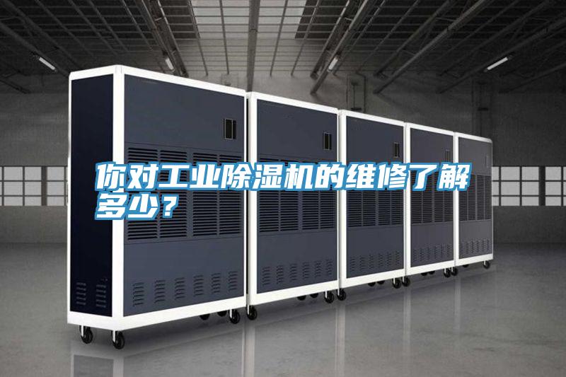 你對工業(yè)除濕機(jī)的維修了解多少？