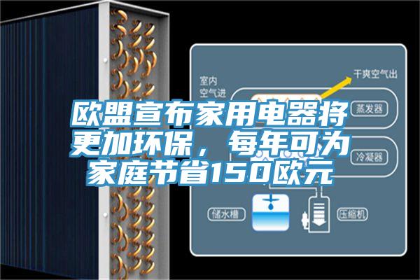 歐盟宣布家用電器將更加環(huán)保,每年可為家庭節(jié)省150歐元