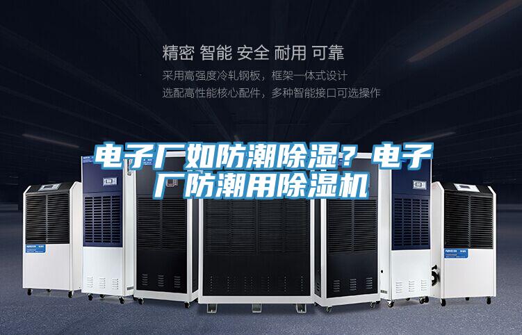 電子廠如防潮除濕？電子廠防潮用除濕機(jī)