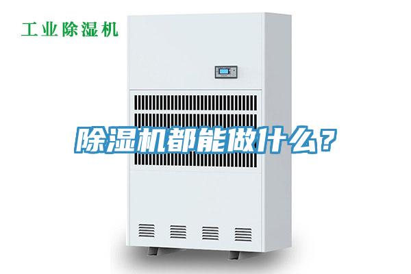 除濕機(jī)都能做什么？