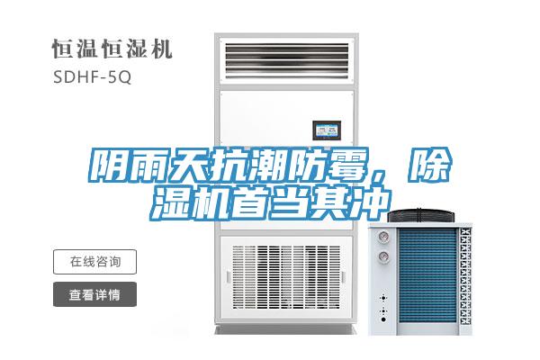 陰雨天抗潮防霉，除濕機(jī)首當(dāng)其沖