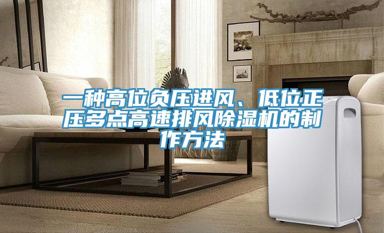 一種高位負(fù)壓進(jìn)風(fēng)、低位正壓多點(diǎn)高速排風(fēng)除濕機(jī)的制作方法