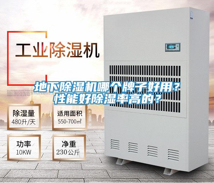 地下除濕機哪個牌子好用？性能好除濕率高的？