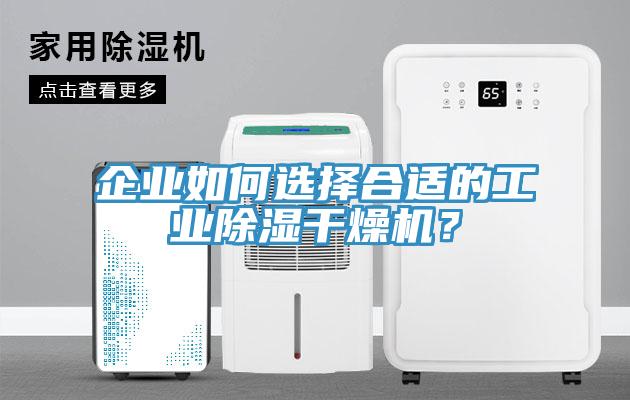企業(yè)如何選擇合適的工業(yè)除濕干燥機？