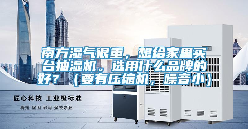 南方濕氣很重，想給家里買臺(tái)抽濕機(jī)。選用什么品牌的好？（要有壓縮機(jī)，噪音?。?></div>
								<div   id=