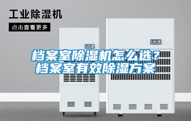 檔案室除濕機(jī)怎么選？檔案室有效除濕方案