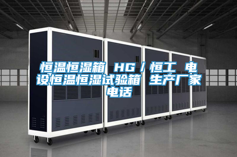 恒溫恒濕箱 HG/恒工 電設(shè)恒溫恒濕試驗箱 生產(chǎn)廠家電話