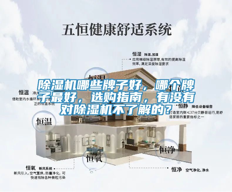 除濕機哪些牌子好，哪個牌子最好，選購指南，有沒有對除濕機不了解的？