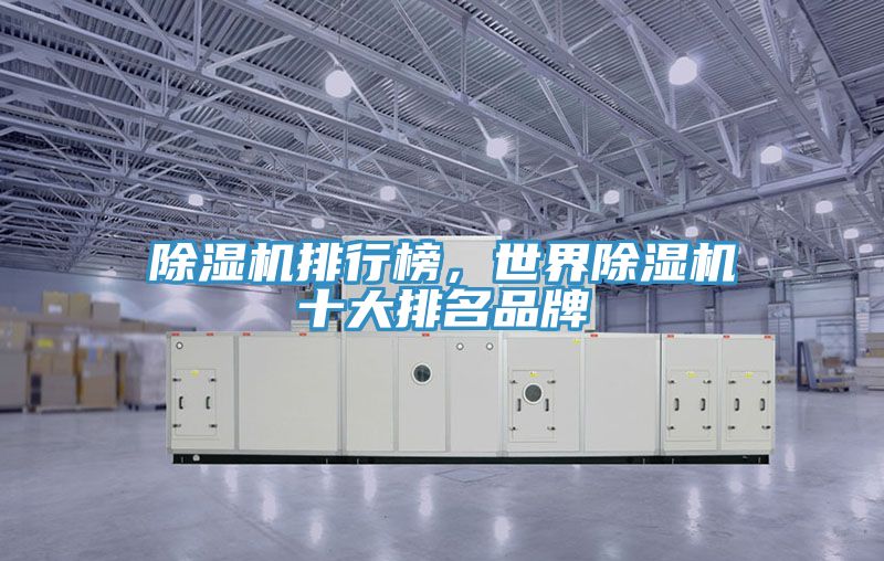 除濕機排行榜，世界除濕機十大排名品牌